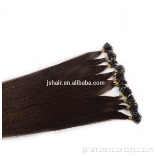 Alibaba express sale hot keratin virgin brazilian nail trip hair extension